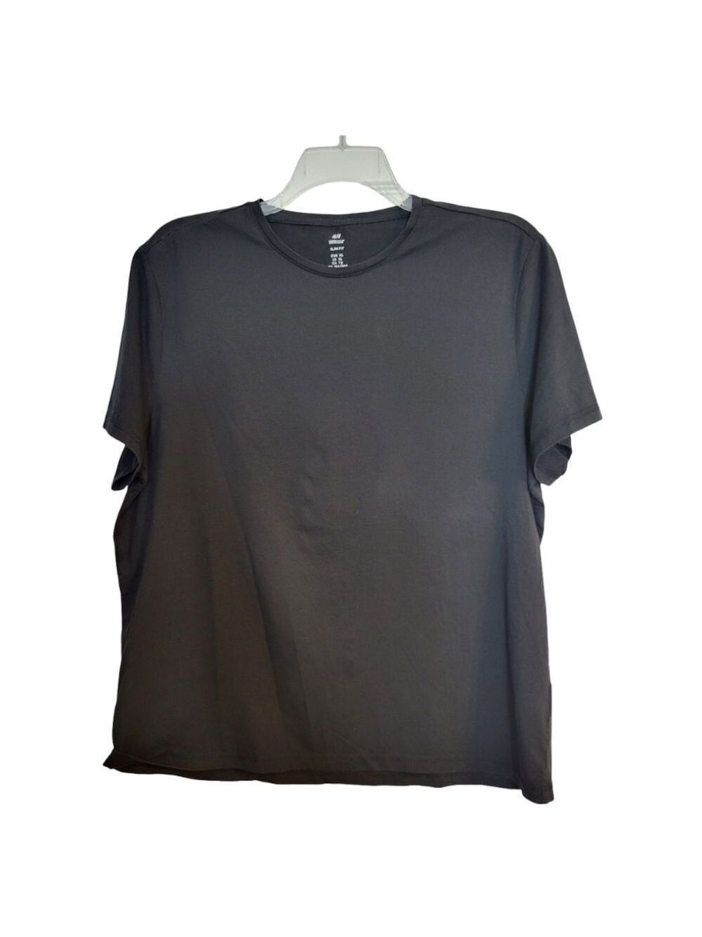 H&M Classic Black Men's Slim fit T-Shirt  KJ0717K